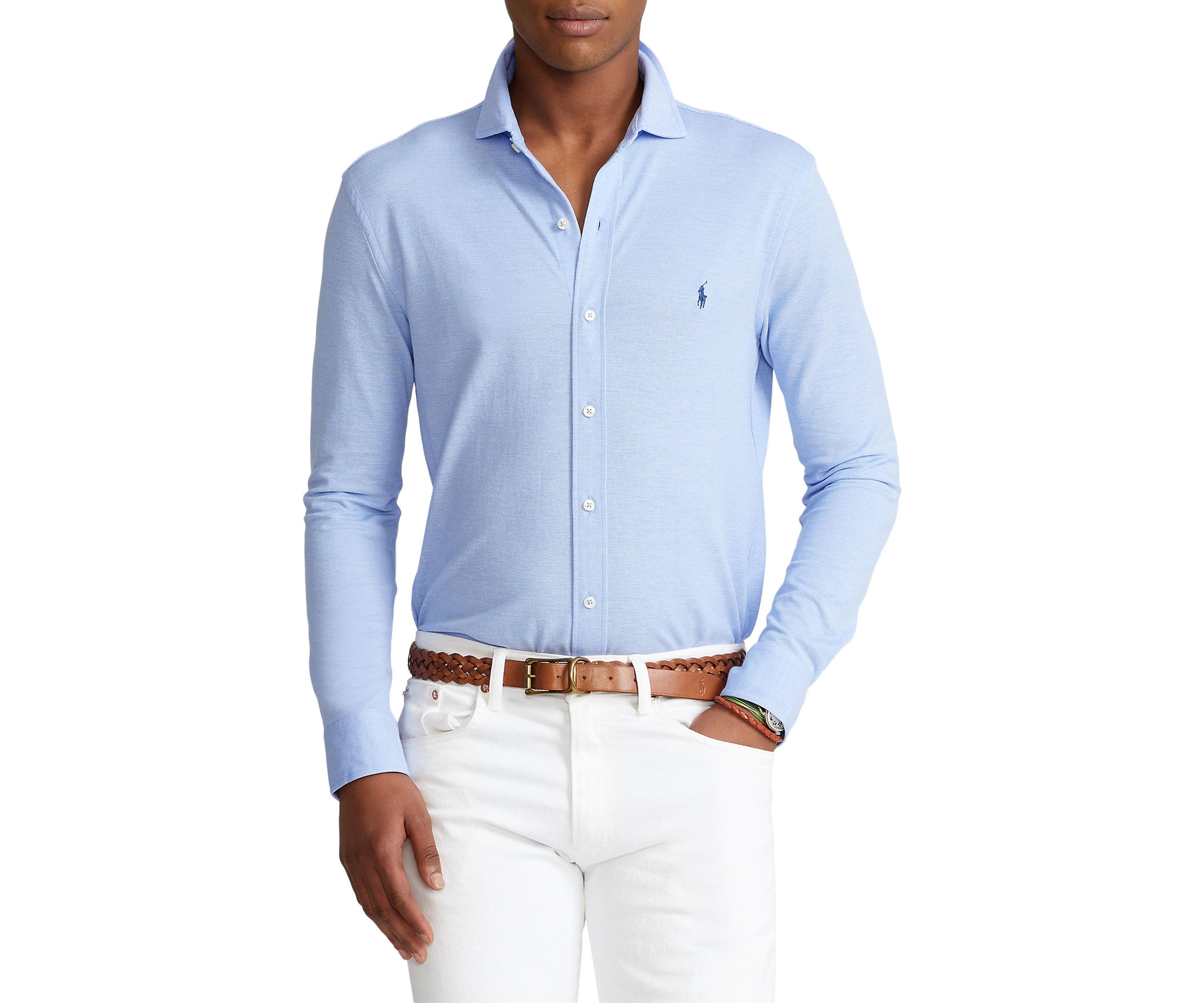 Knit Oxford Shirt