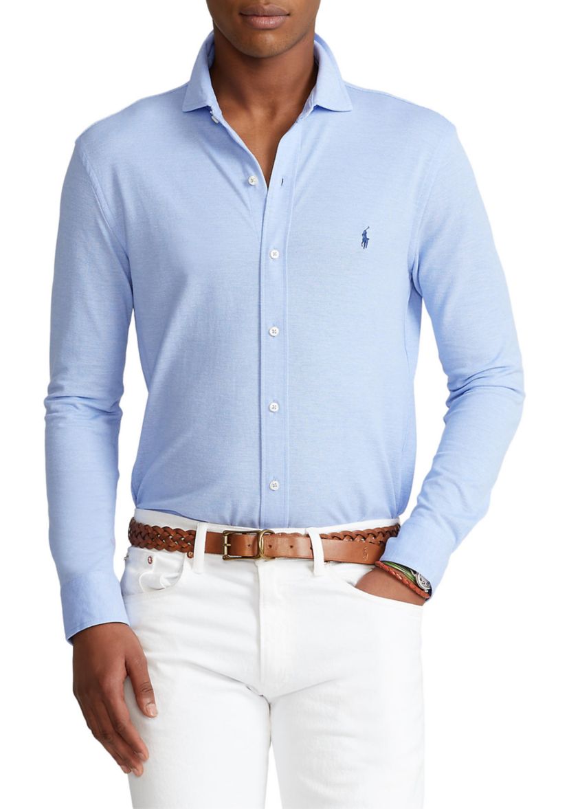 Knit Oxford Shirt