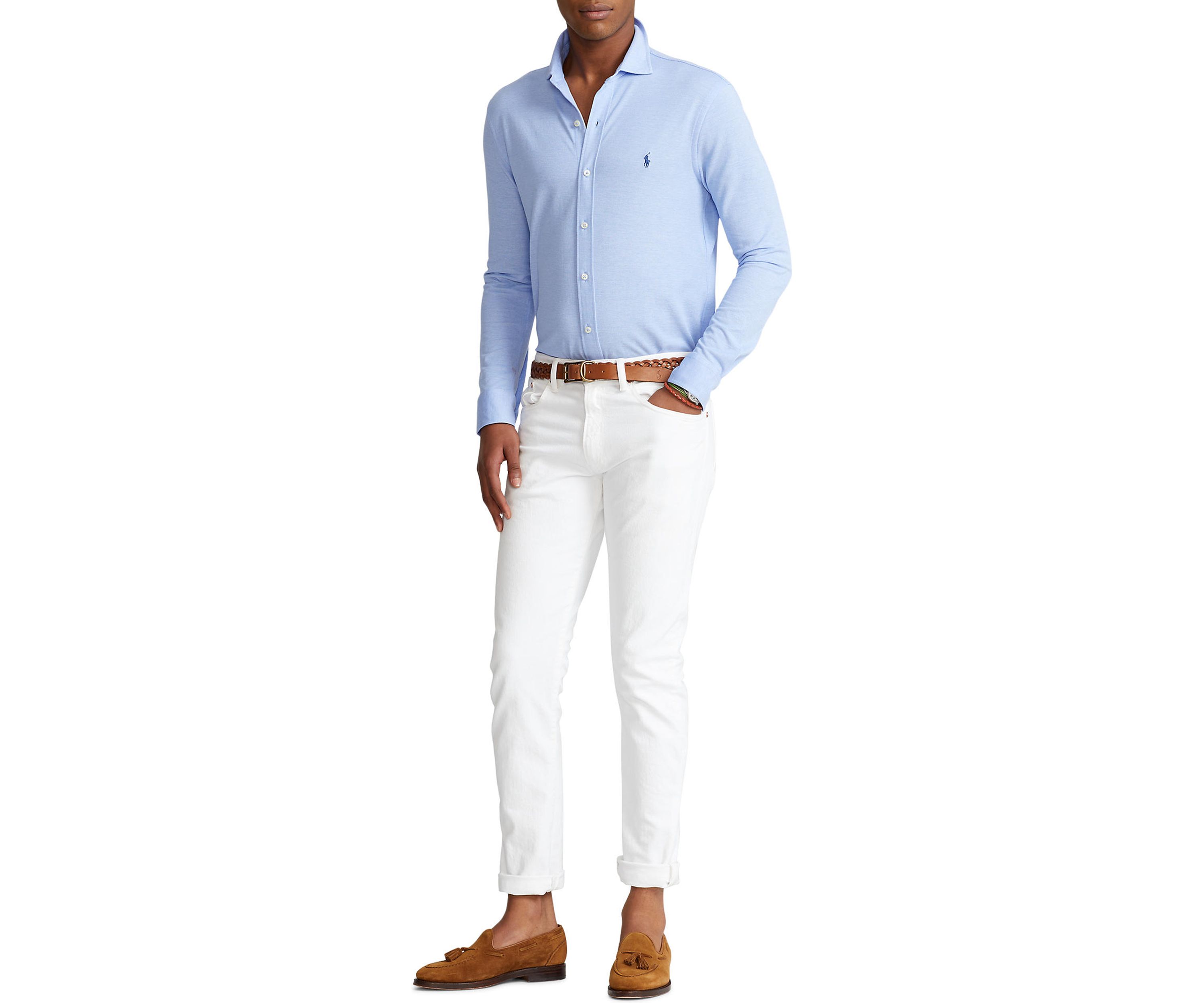 Knit Oxford Shirt