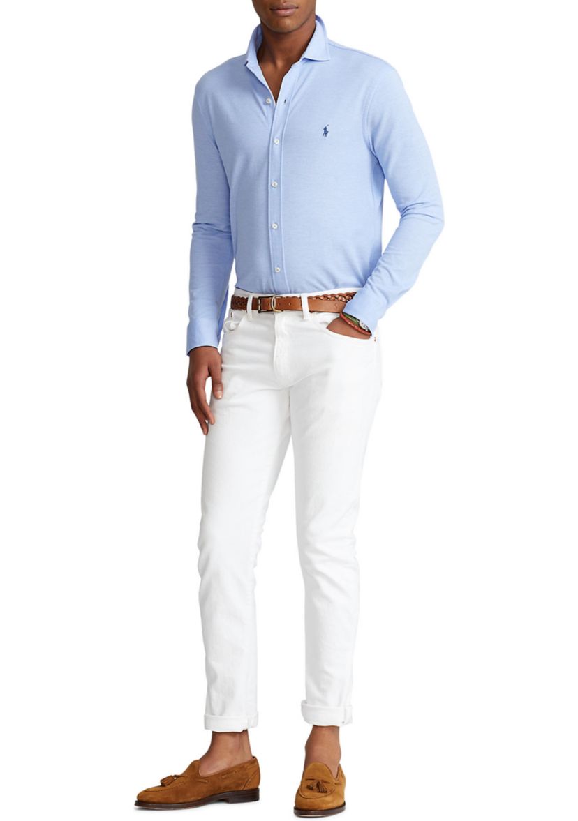 Knit Oxford Shirt
