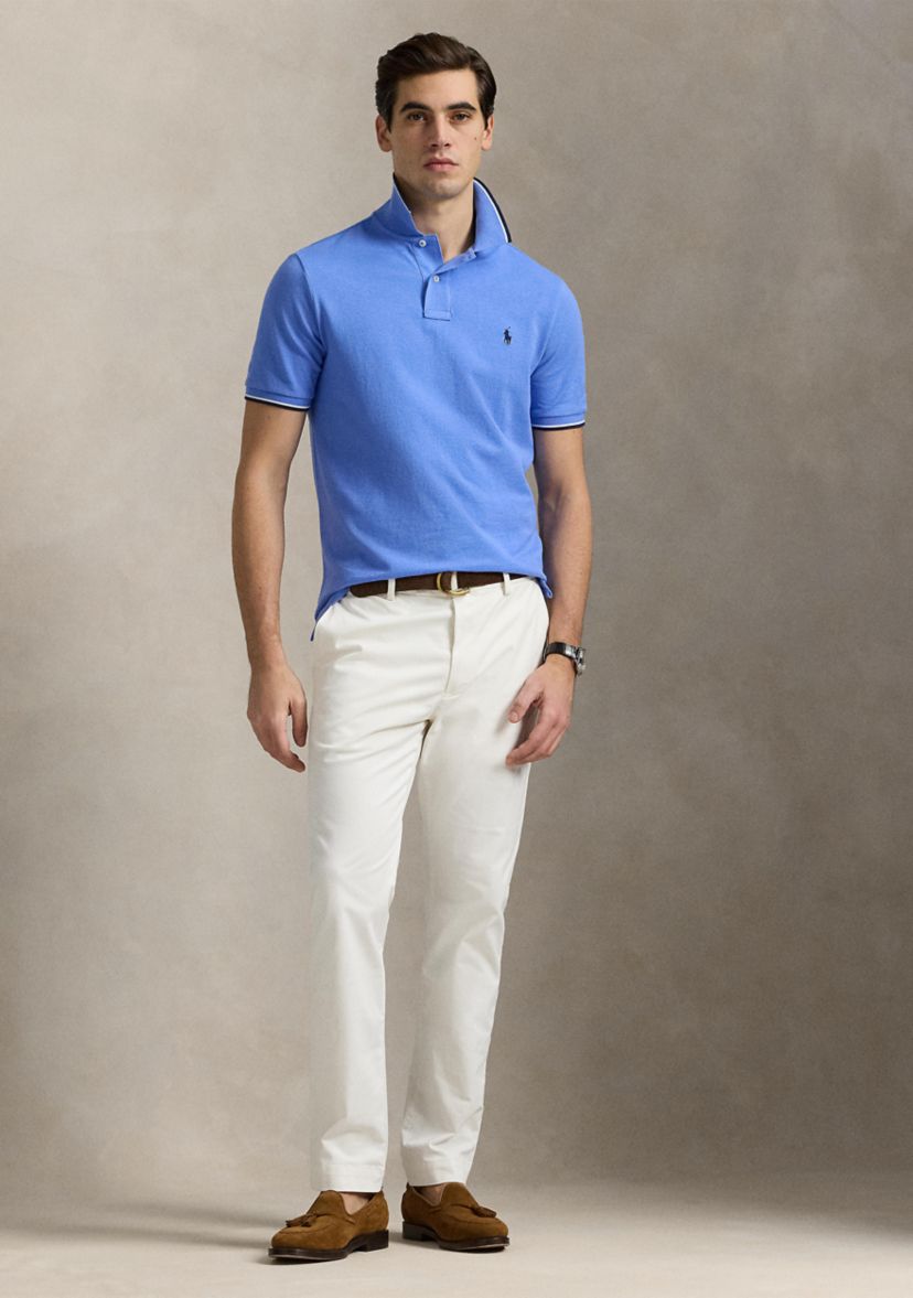 Classic Fit Mesh Polo Shirt