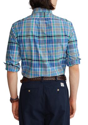 intelligentie partij Elektricien Polo Ralph Lauren Classic Fit Plaid Oxford Shirt | belk