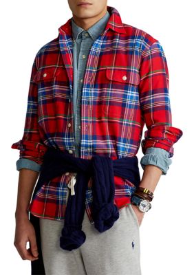 Polo Ralph Lauren Classic Fit Plaid Twill Workshirt | belk