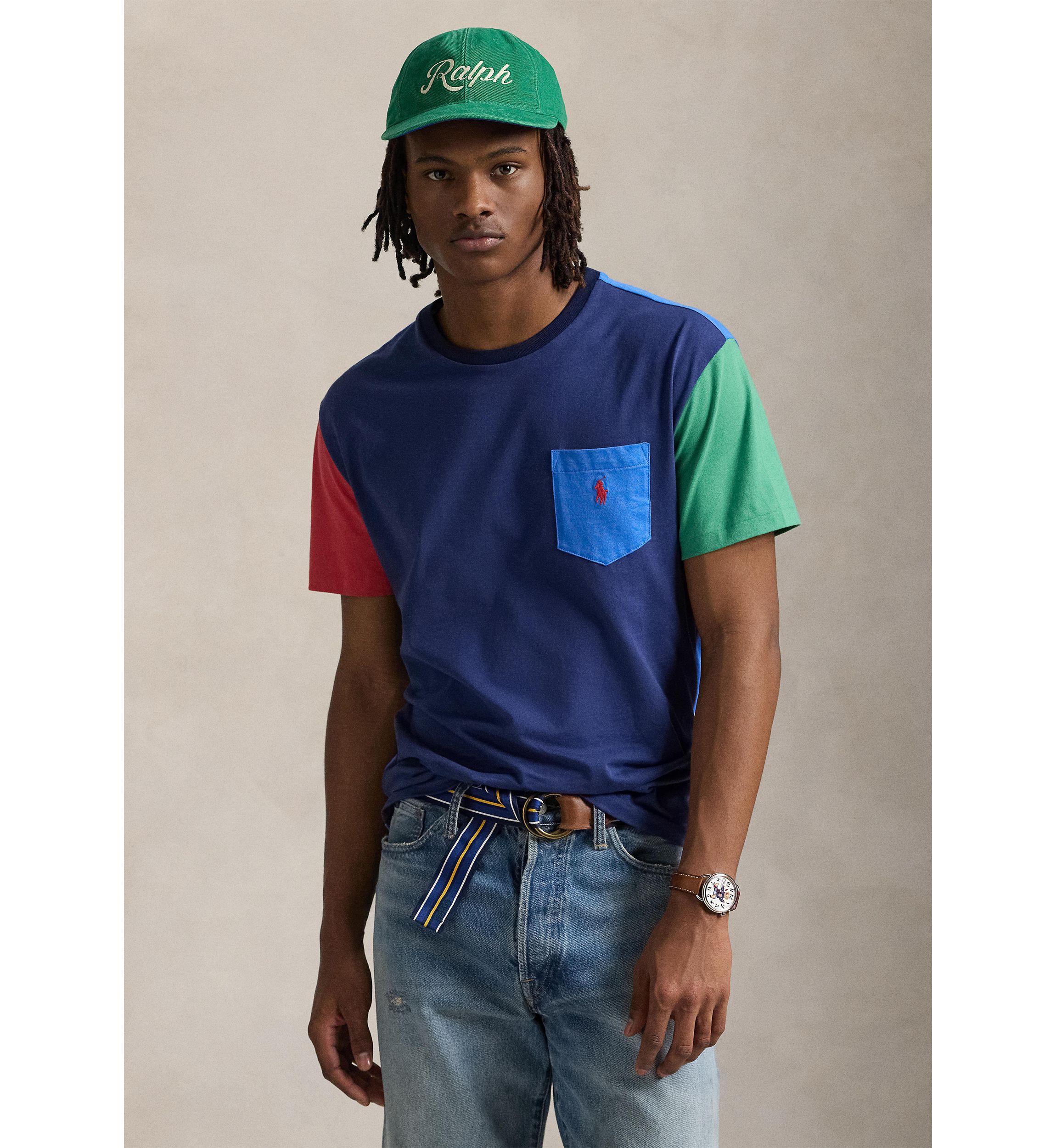Classic Fit Jersey Pocket T-Shirt