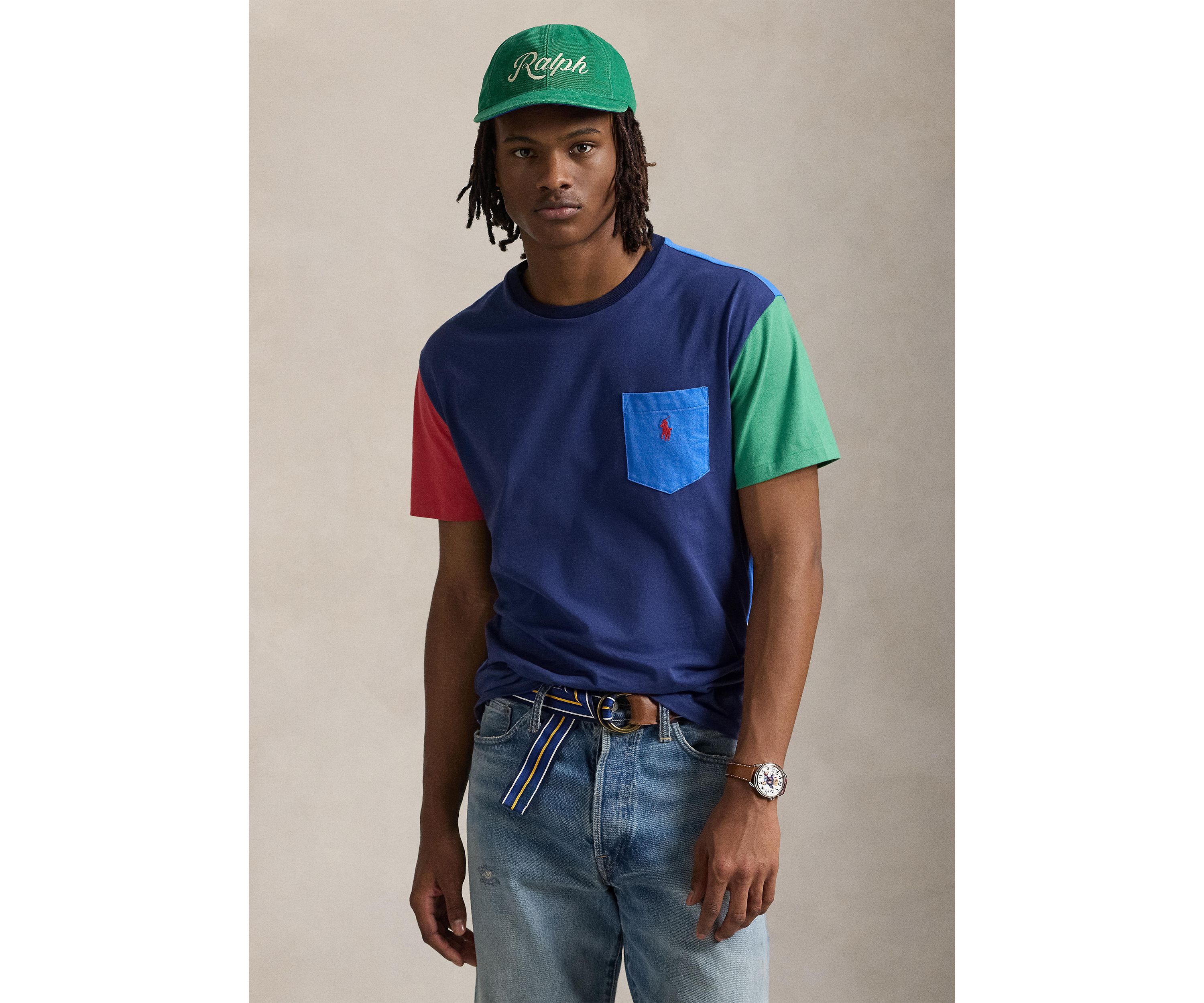 Classic Fit Jersey Pocket T-Shirt