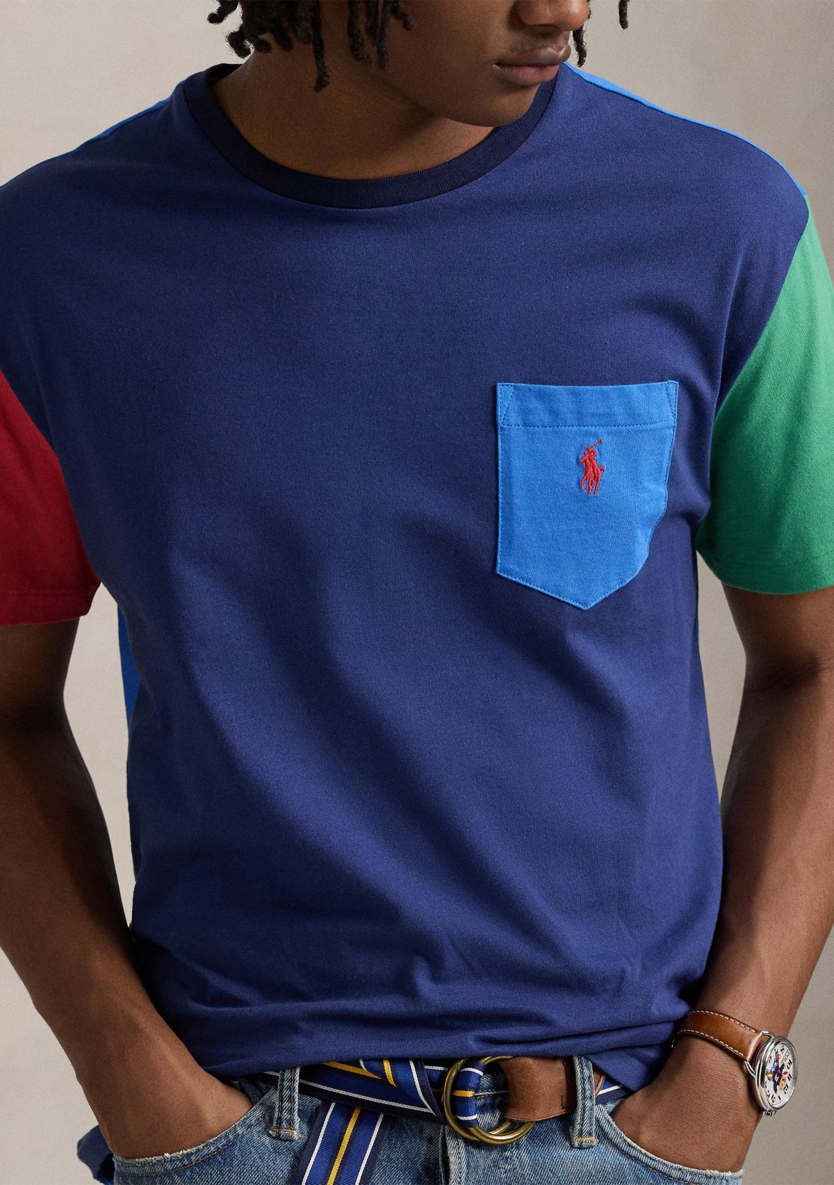 Classic Fit Jersey Pocket T-Shirt