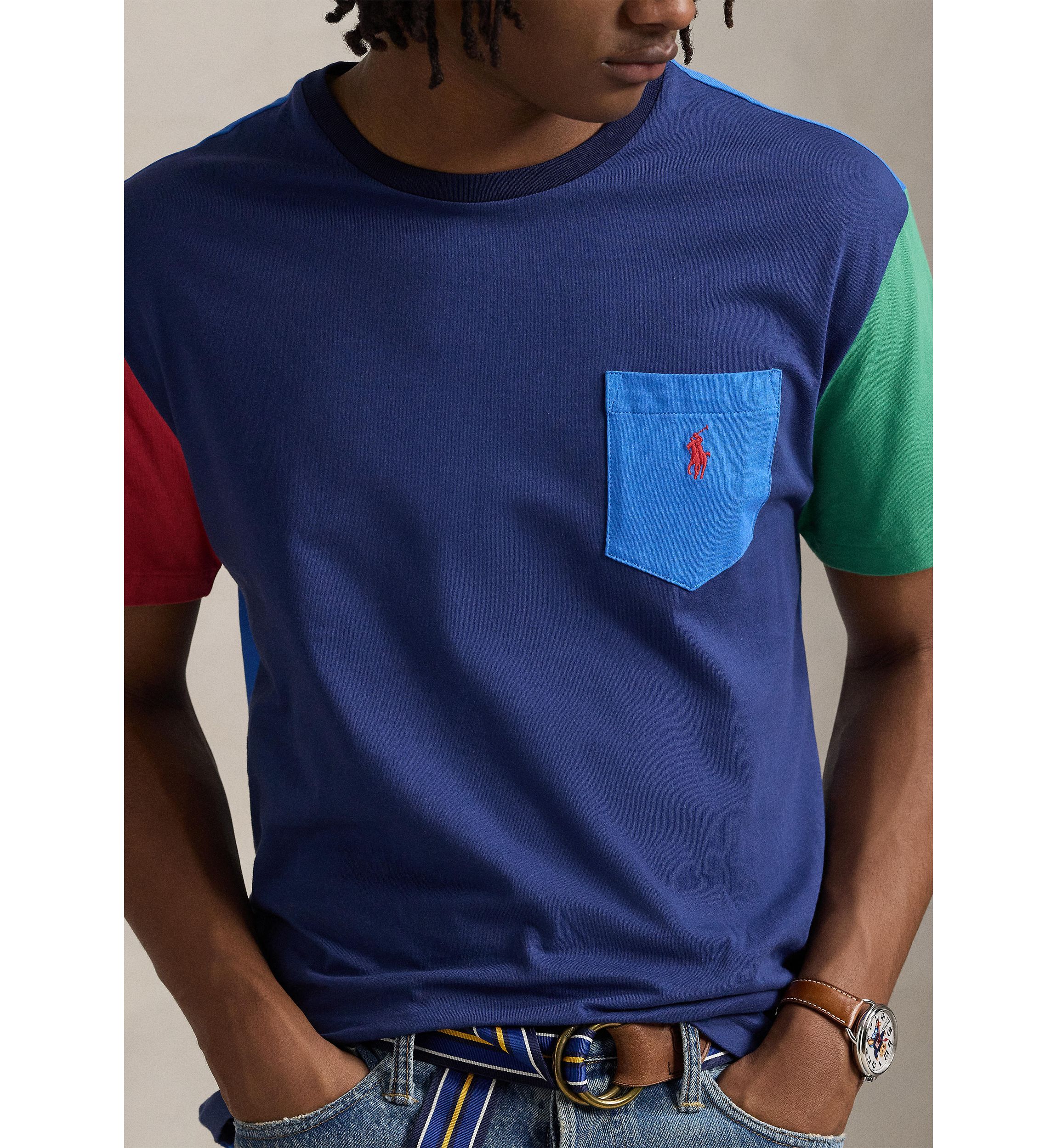 Classic Fit Jersey Pocket T-Shirt