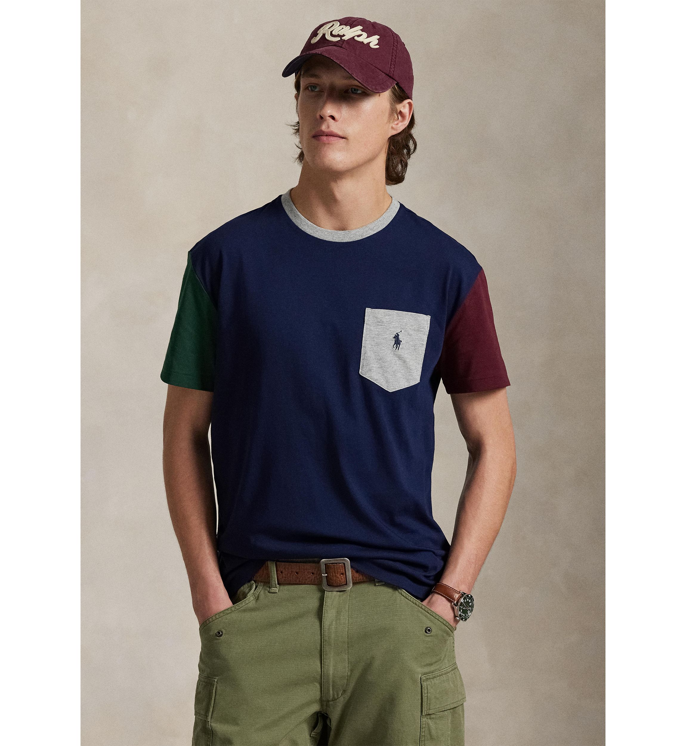 Classic Fit Jersey Pocket T-Shirt