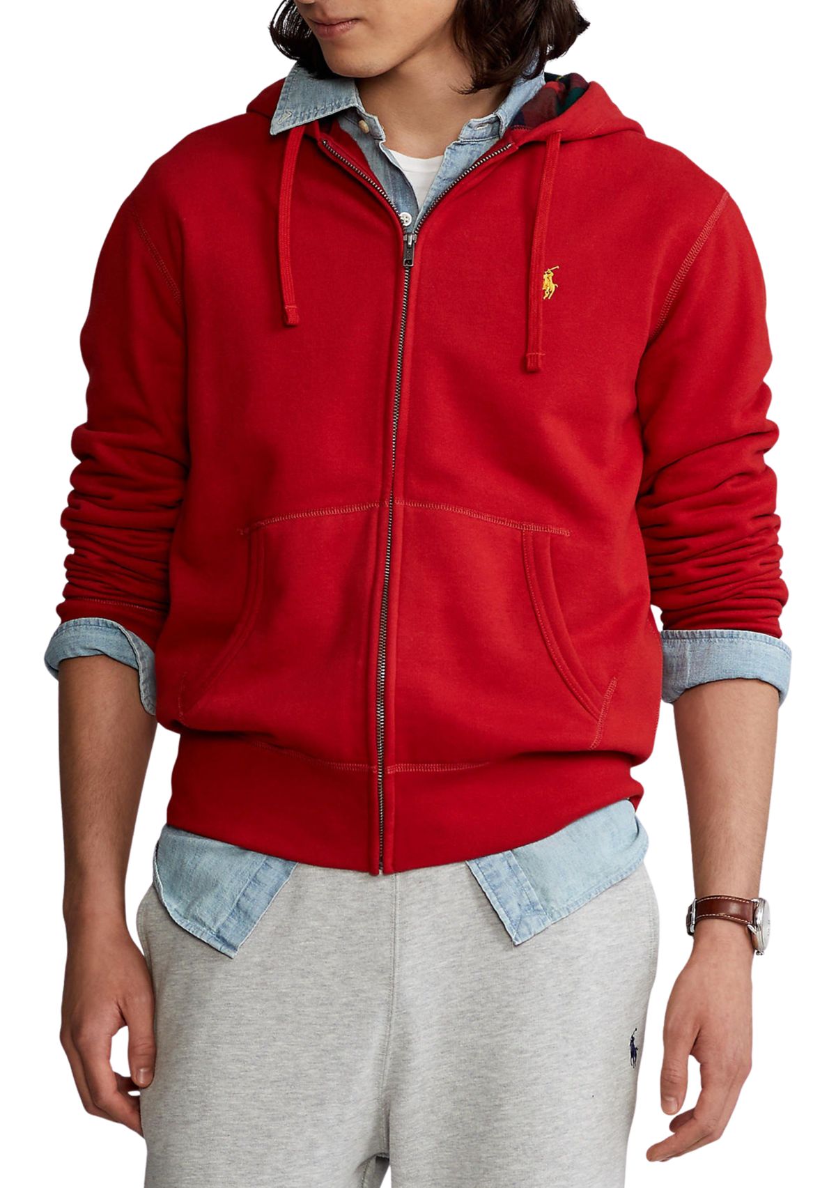 The RL Fleece Full-Zip Hoodie