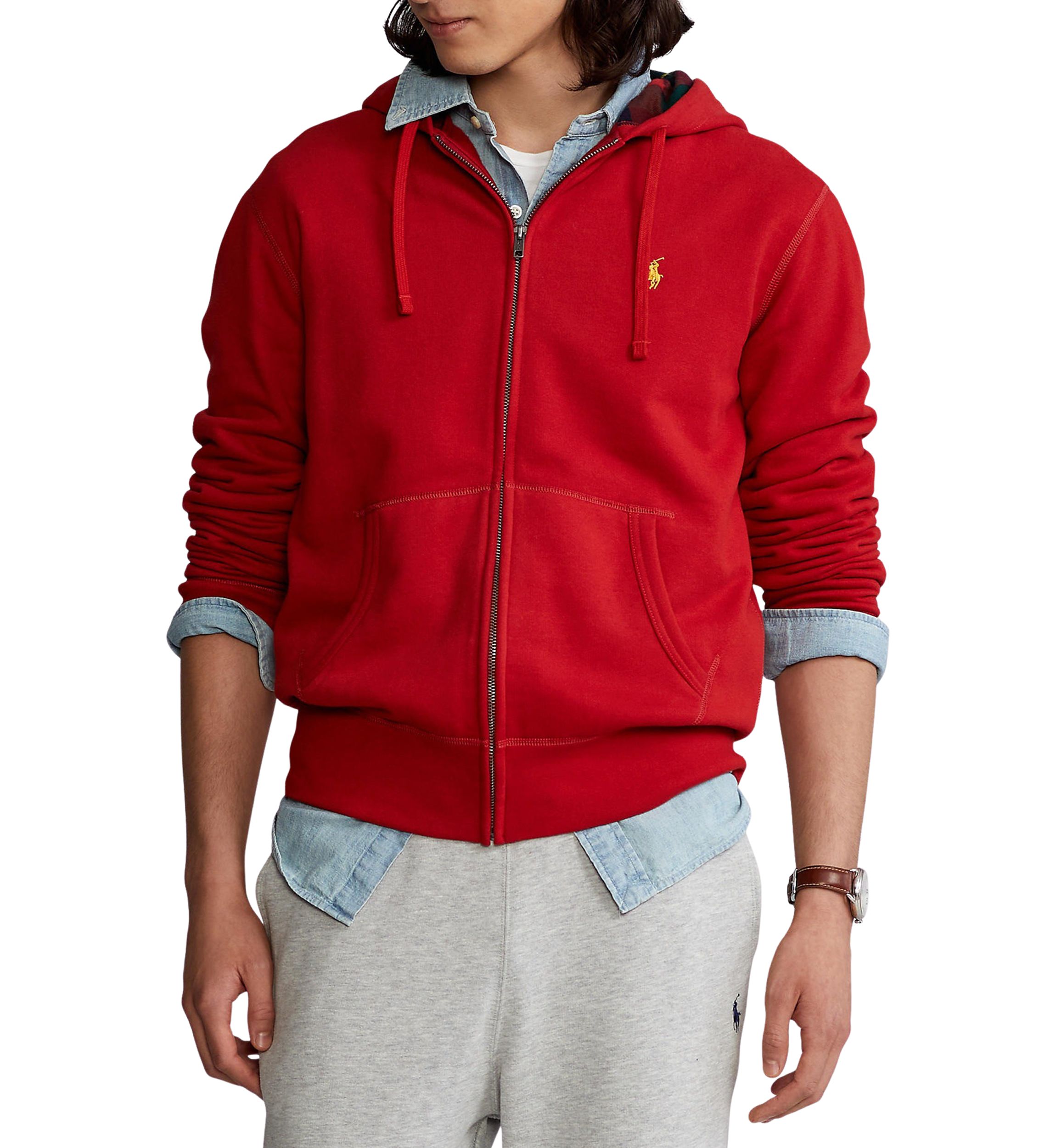 The RL Fleece Full-Zip Hoodie