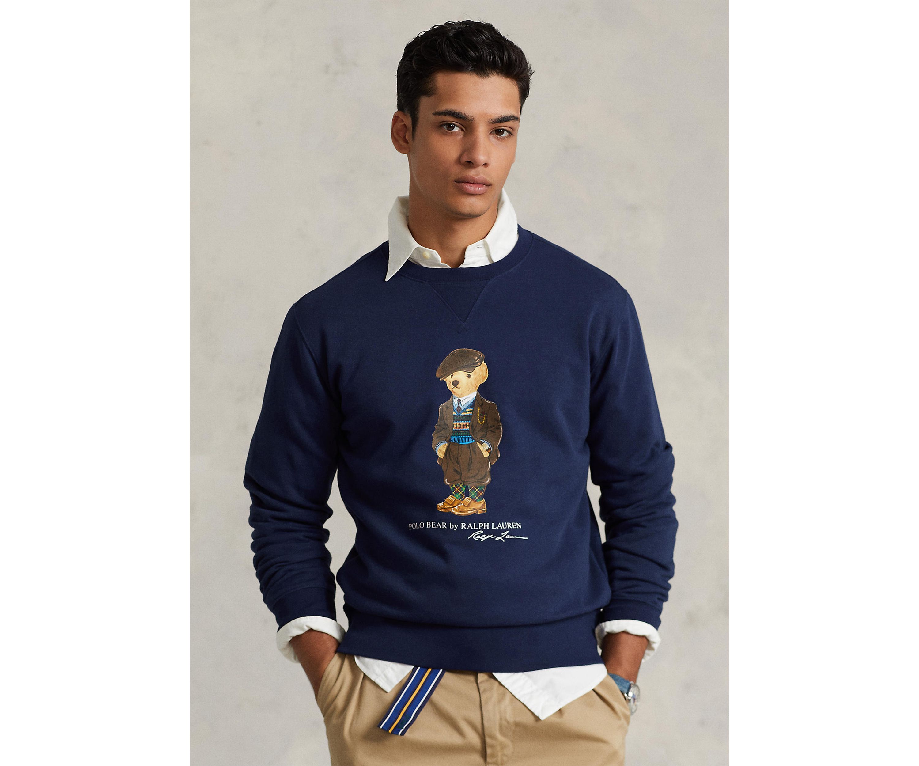 Polo Bear Fleece Sweatshirt