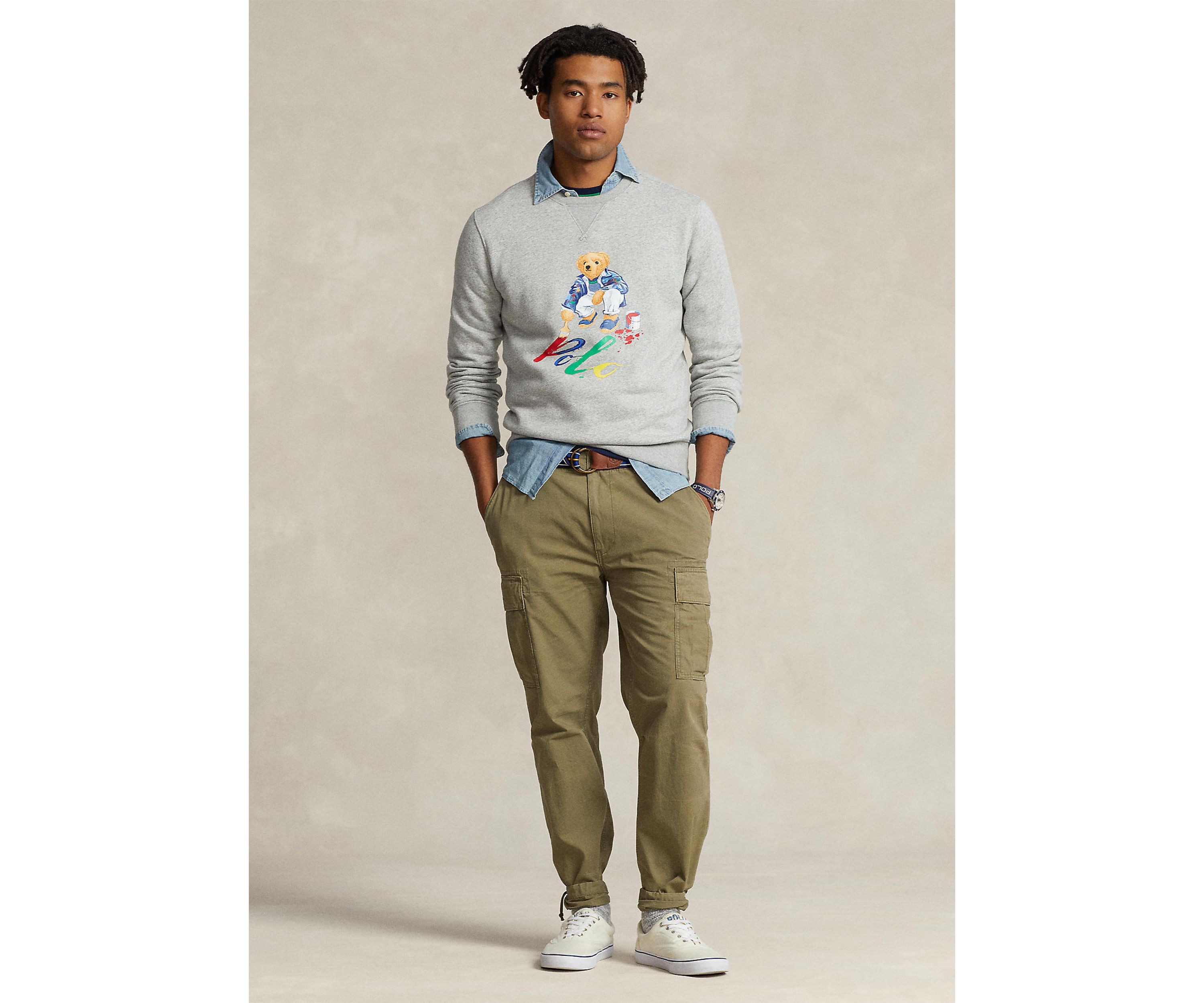 Polo Bear Fleece Sweatshirt