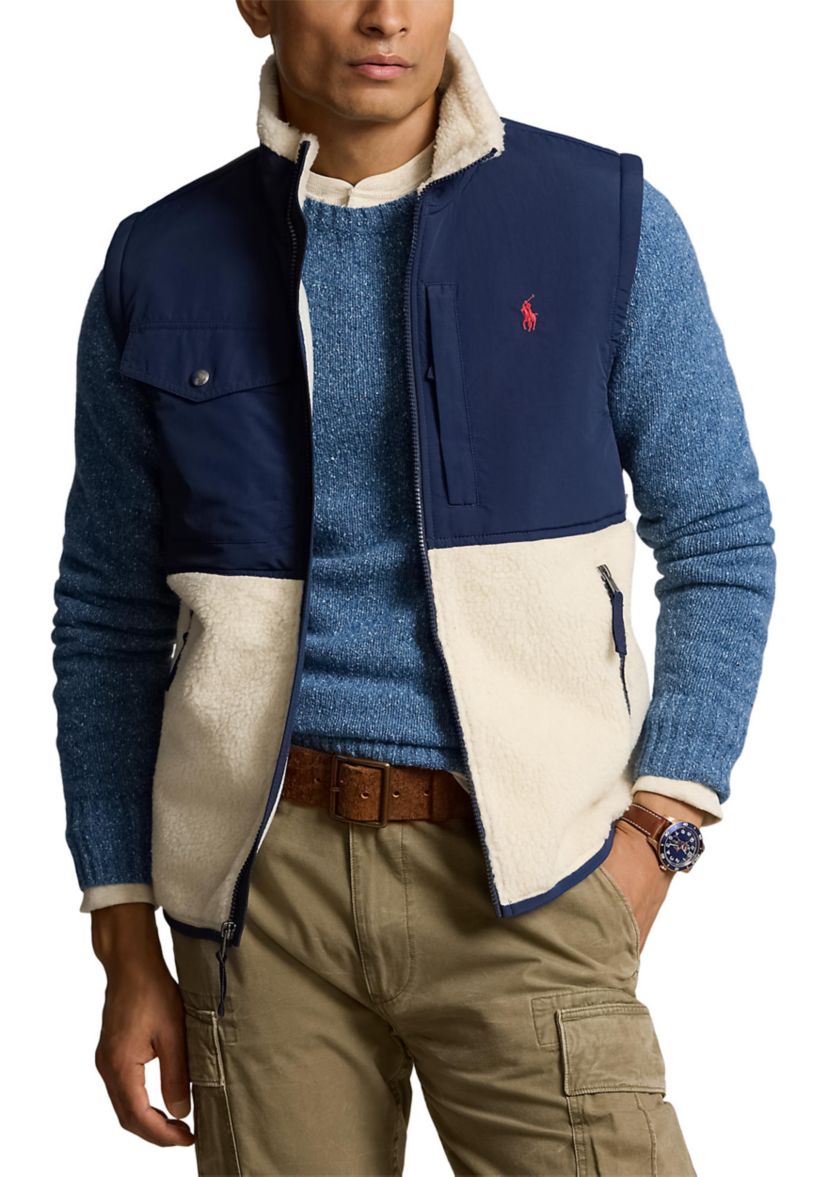 Wind-Blocking Hybrid Vest