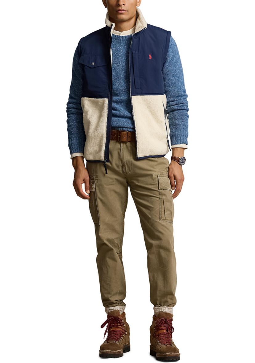 Wind-Blocking Hybrid Vest
