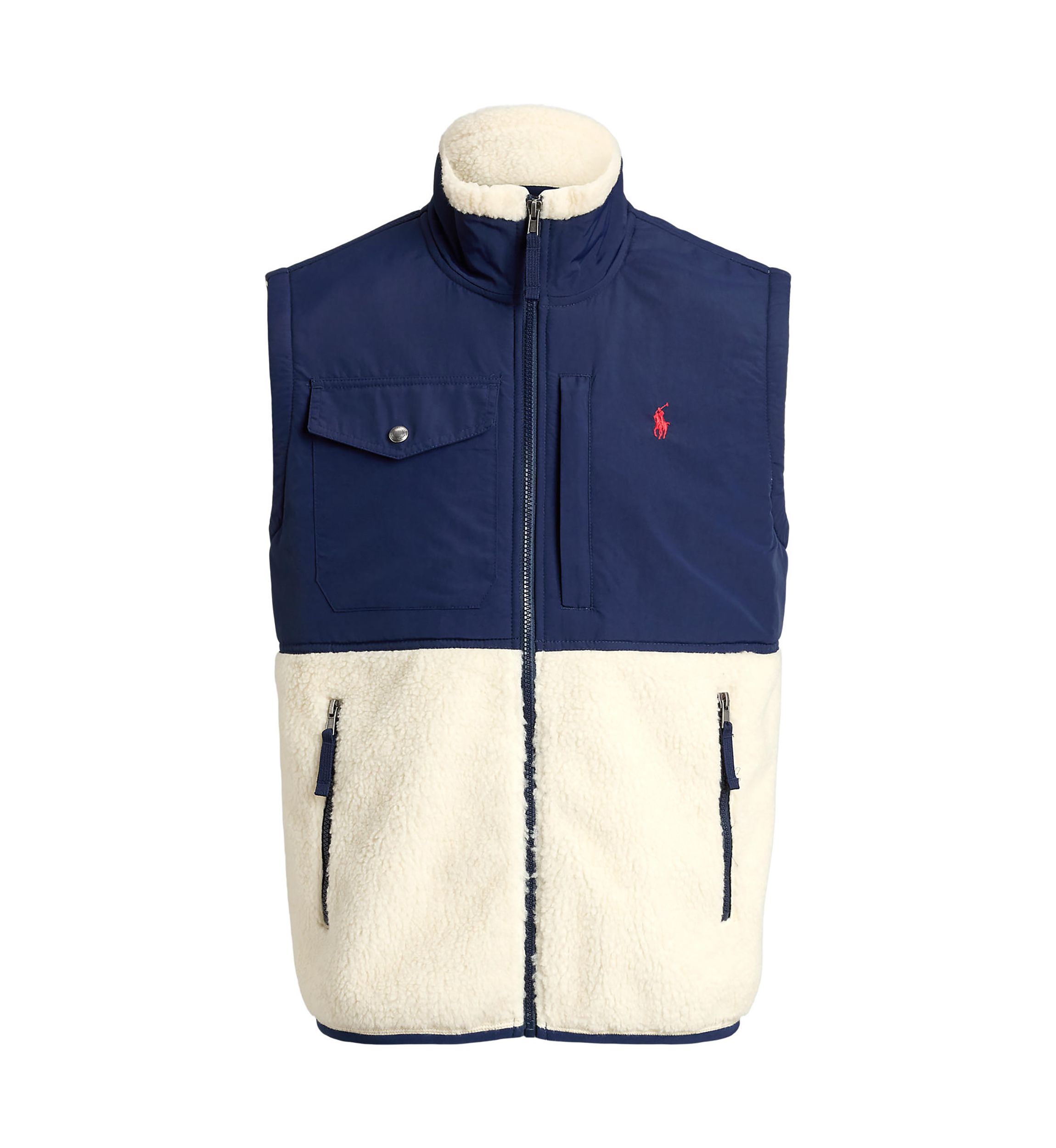 Wind-Blocking Hybrid Vest