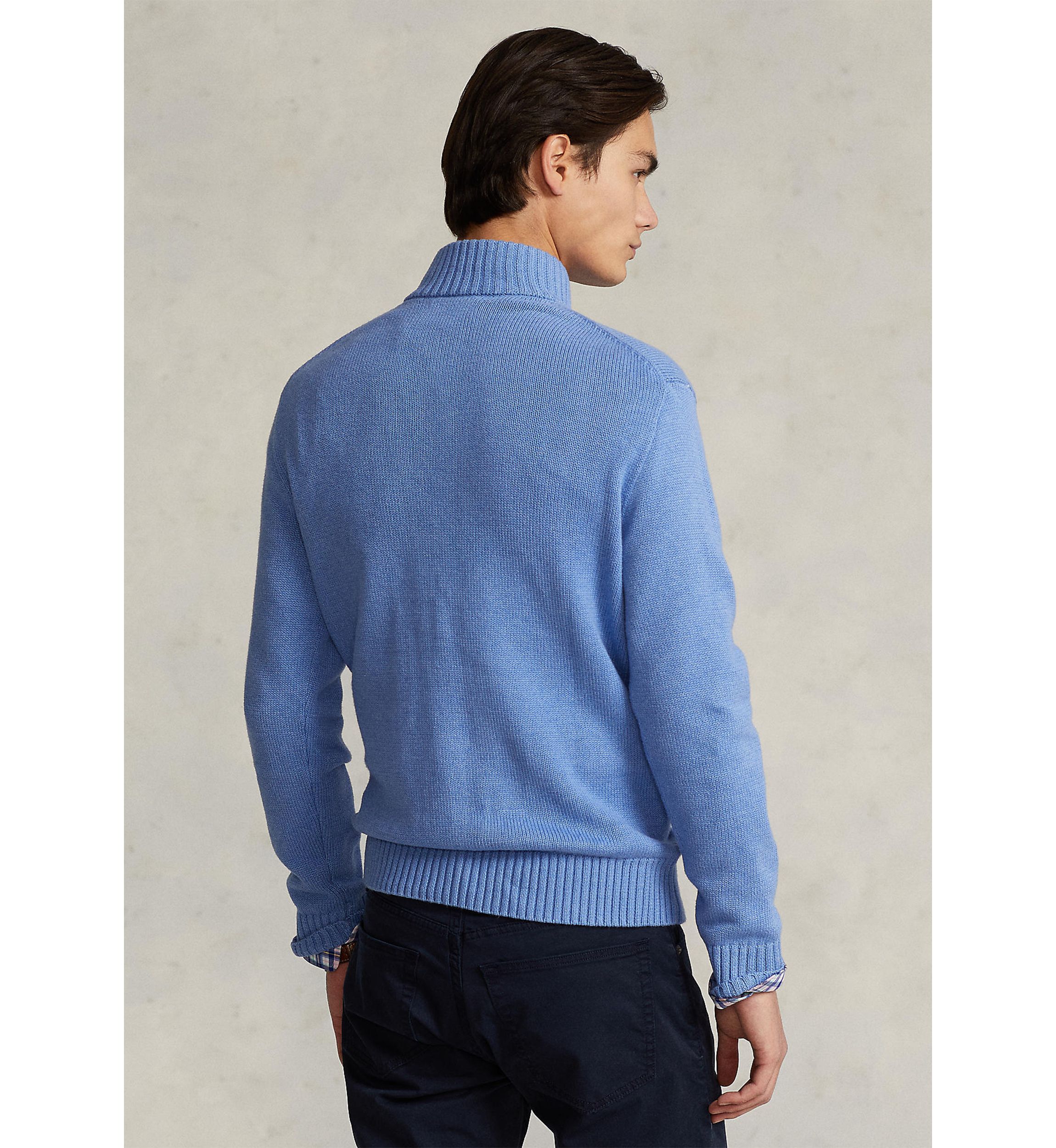 Polo Ralph Lauren Cotton Quarter-Zip Sweater | Belk