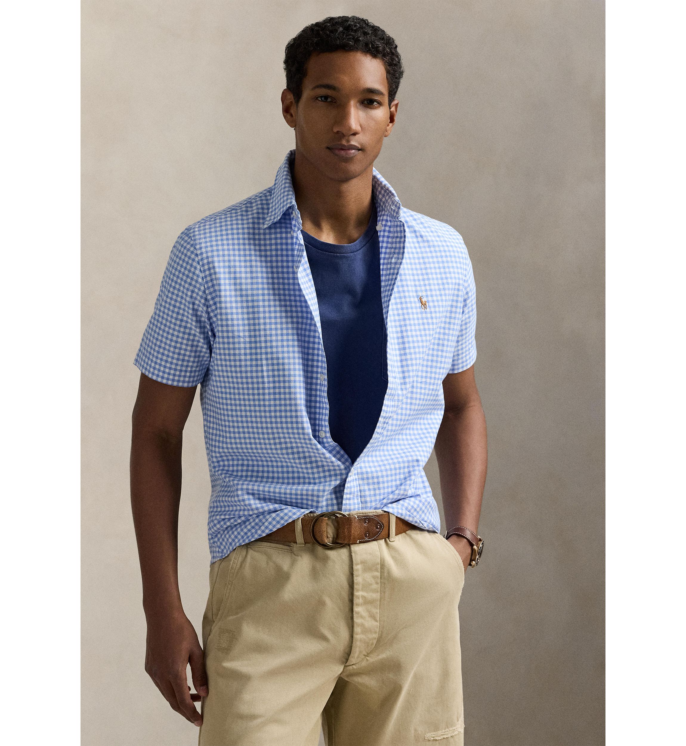 Short Sleeve Classic Oxford Shirt