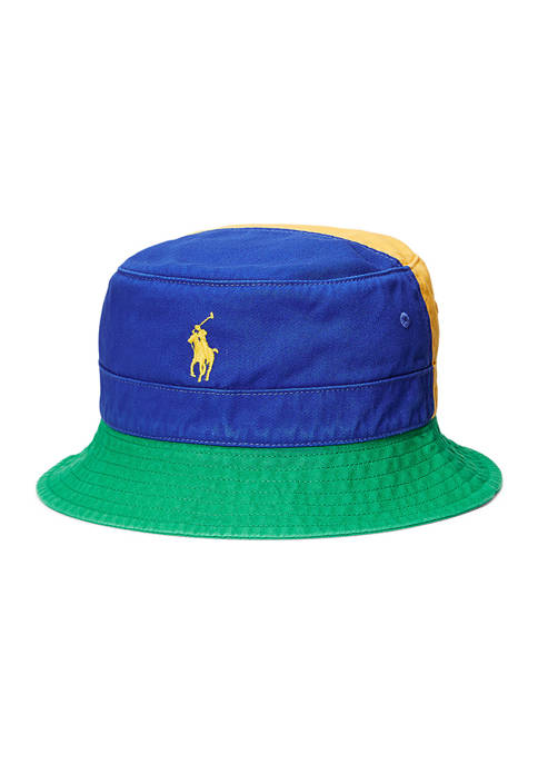 Polo Ralph Lauren Color-Blocked Chino Bucket Hat