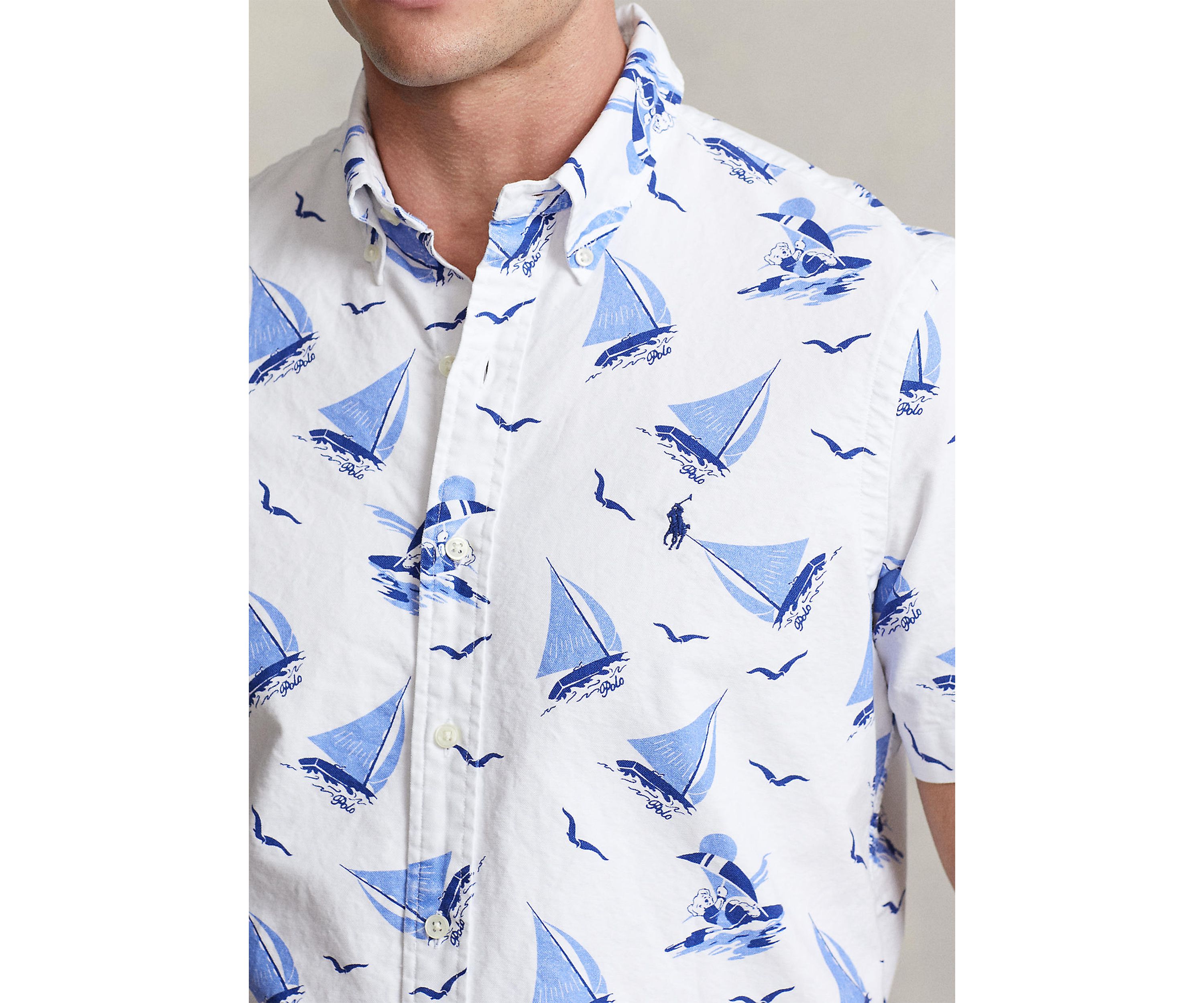 Classic Fit Polo Bear Oxford Shirt