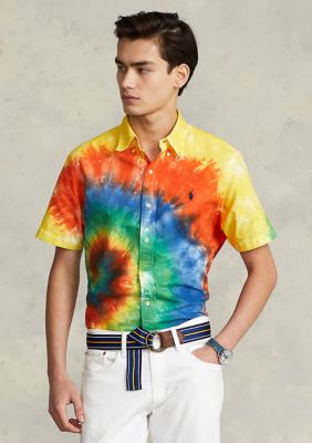 Polo Ralph Lauren Classic Fit Tie-Dye Oxford Shirt | belk