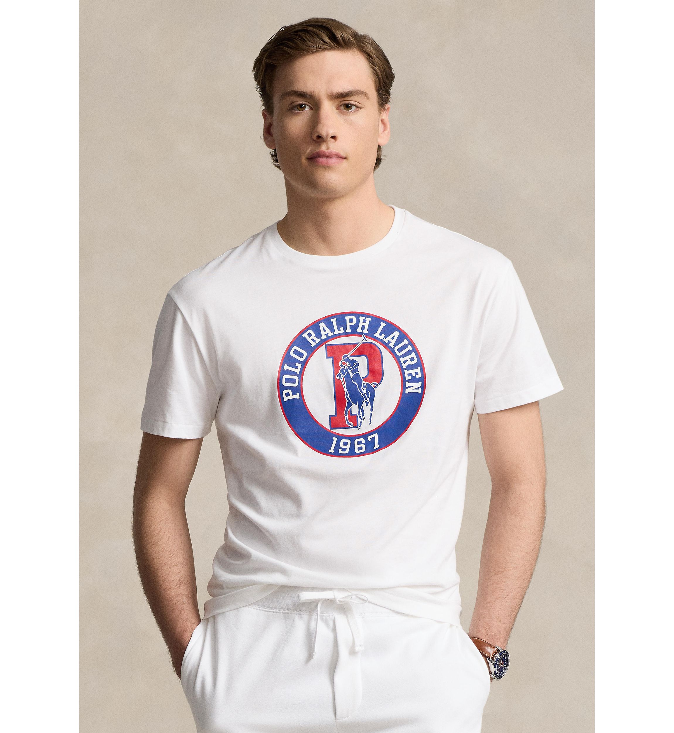 Classic Fit Jersey Graphic T-Shirt