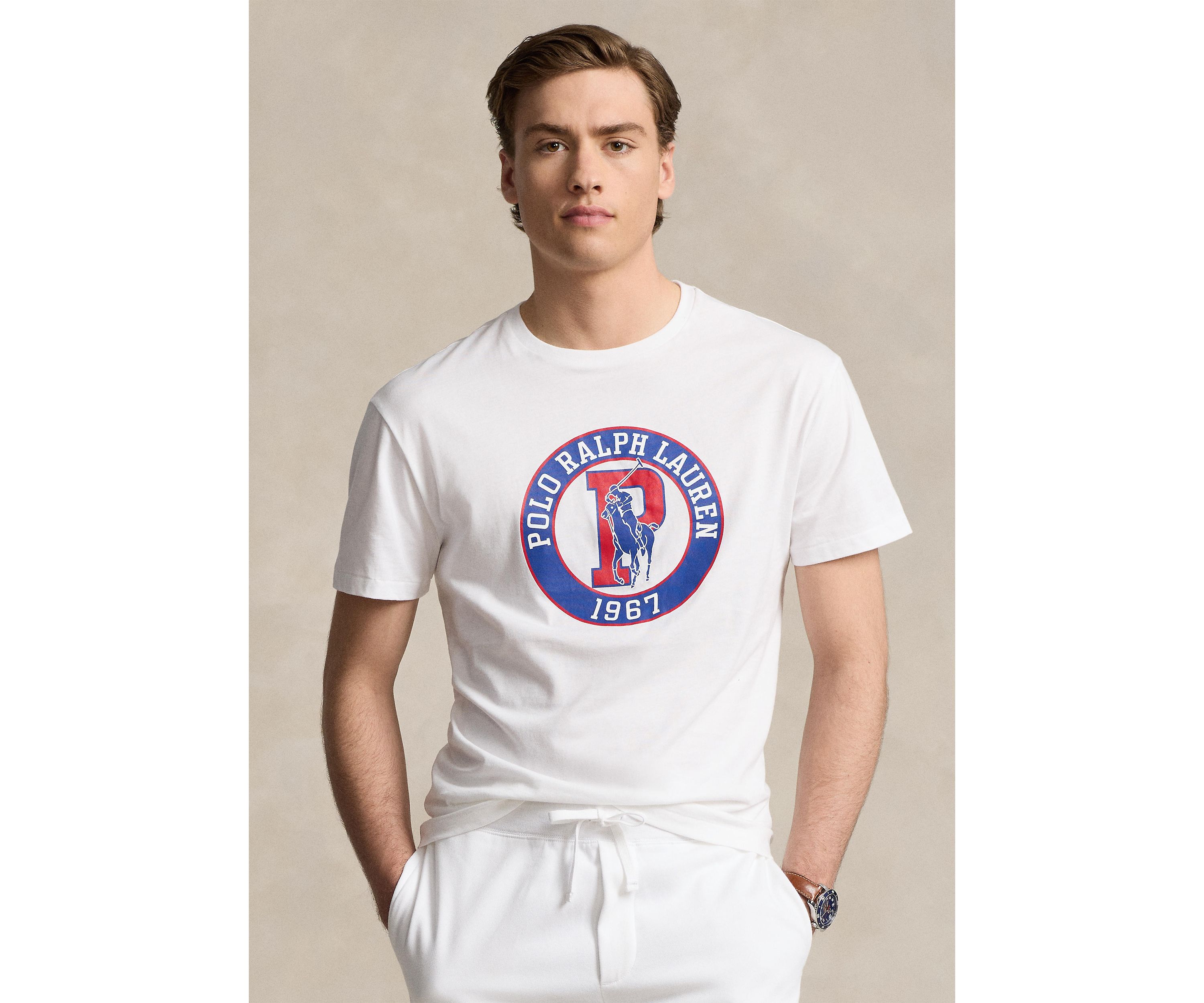 Classic Fit Jersey Graphic T-Shirt