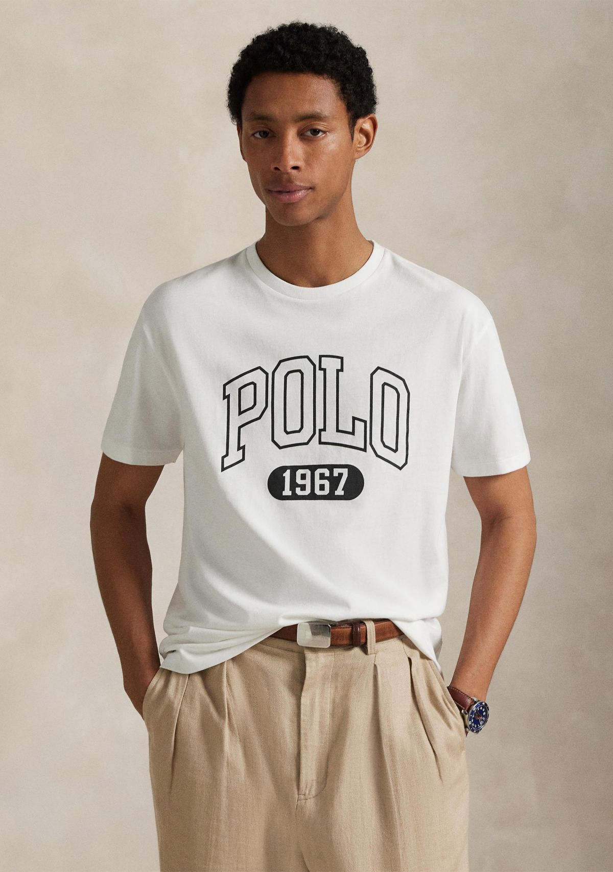 Classic Fit Jersey Graphic T-Shirt