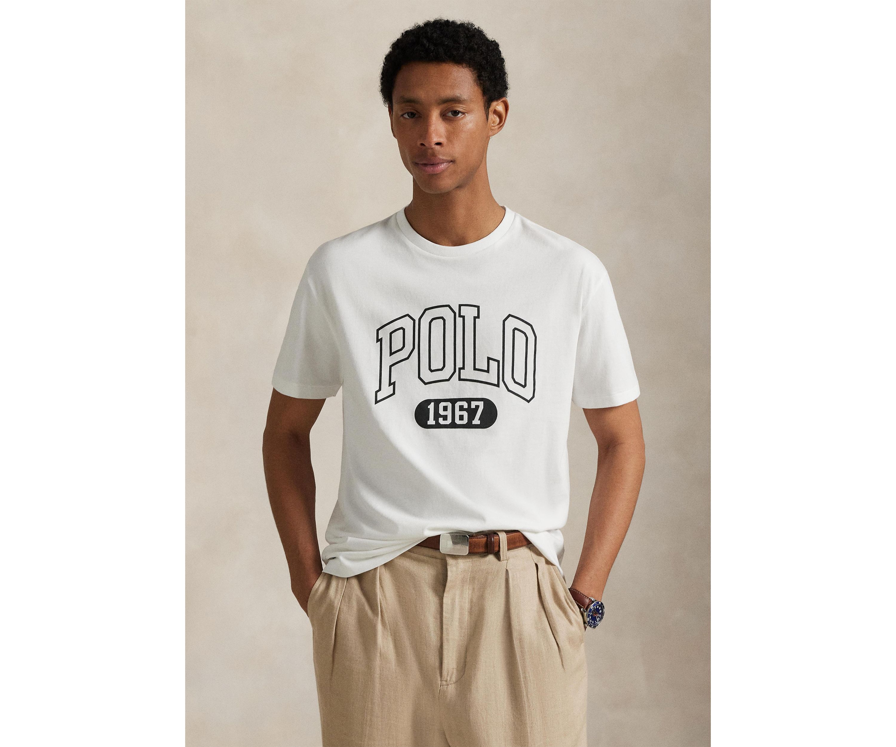Classic Fit Jersey Graphic T-Shirt