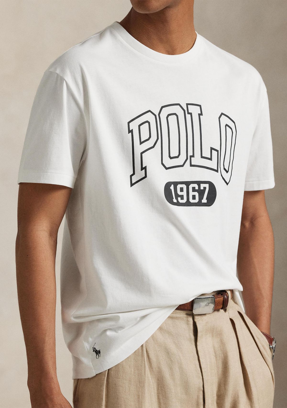 Classic Fit Jersey Graphic T-Shirt