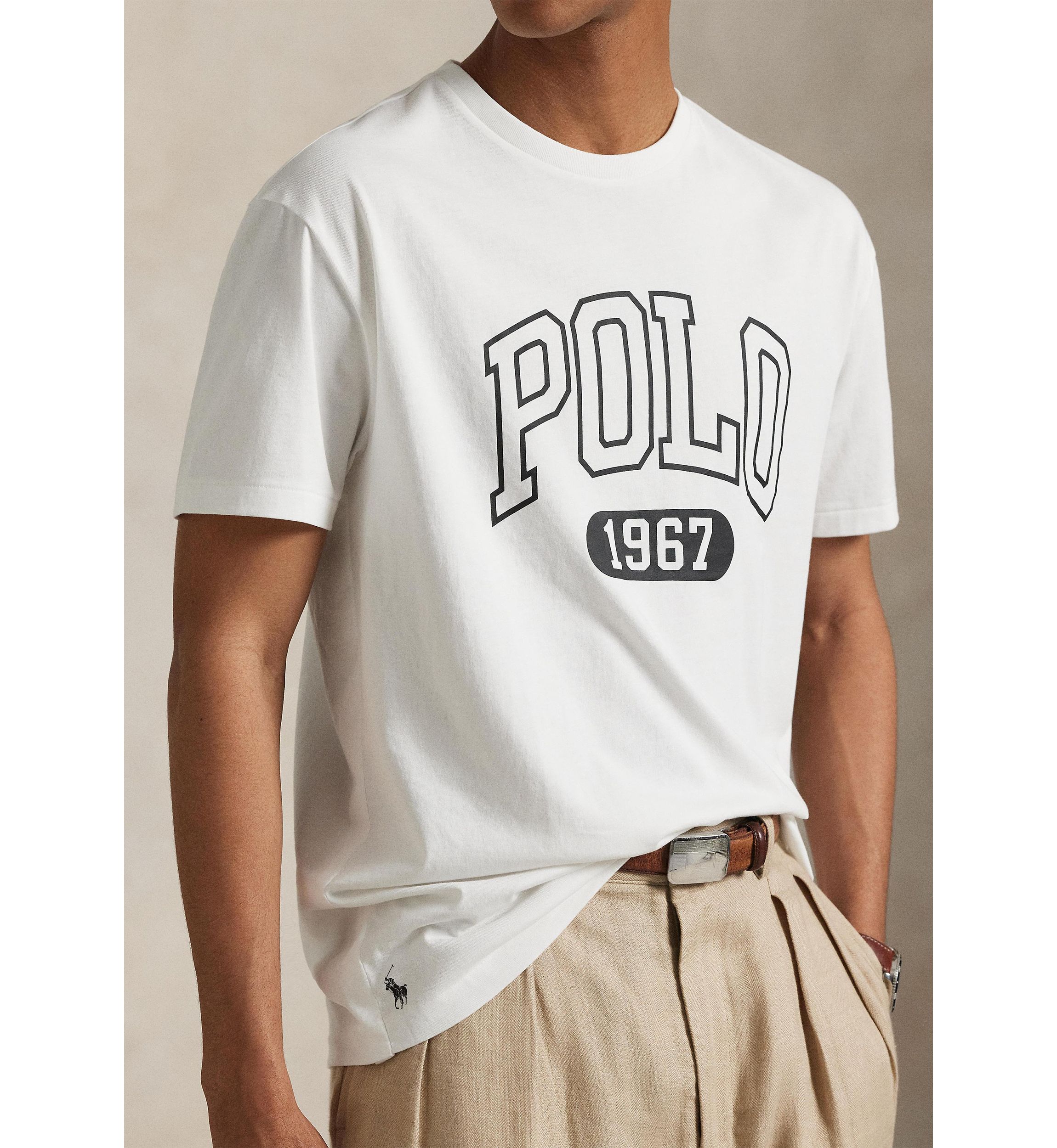 Classic Fit Jersey Graphic T-Shirt