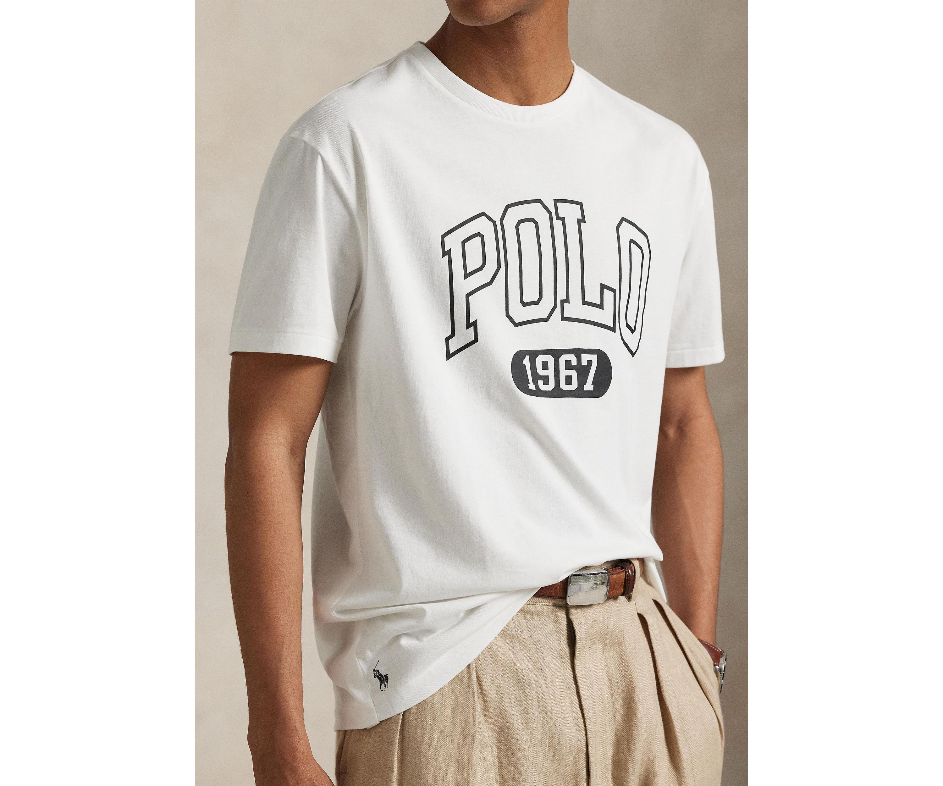 Classic Fit Jersey Graphic T-Shirt