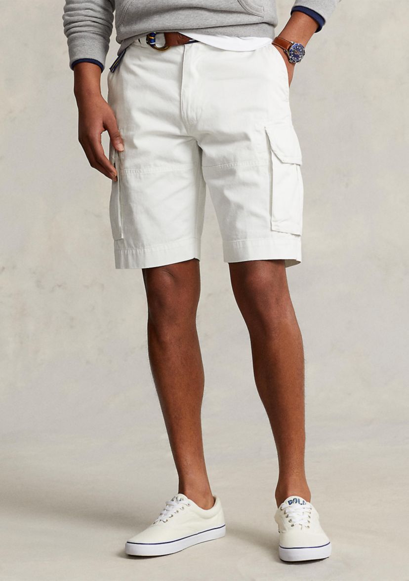 10.5" Relaxed Fit Twill Cargo Shorts 