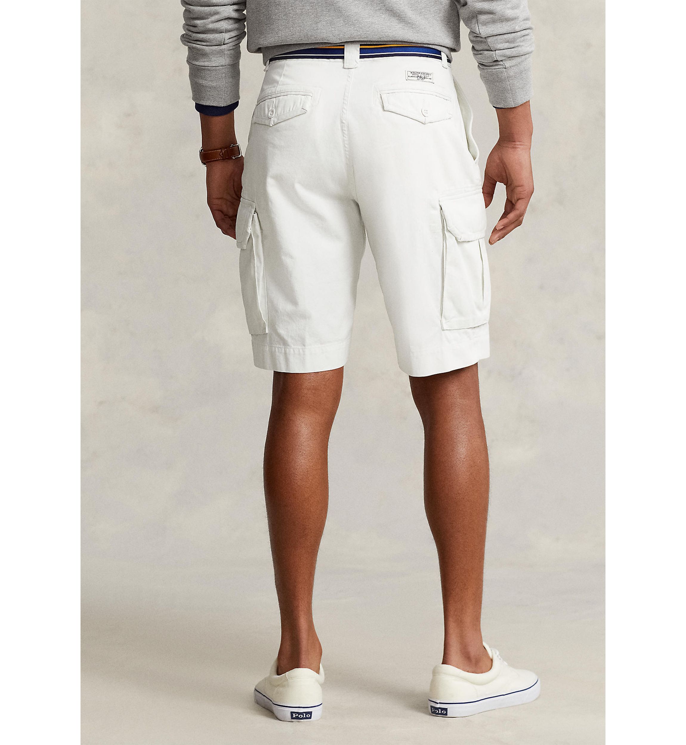 10.5" Relaxed Fit Twill Cargo Shorts 