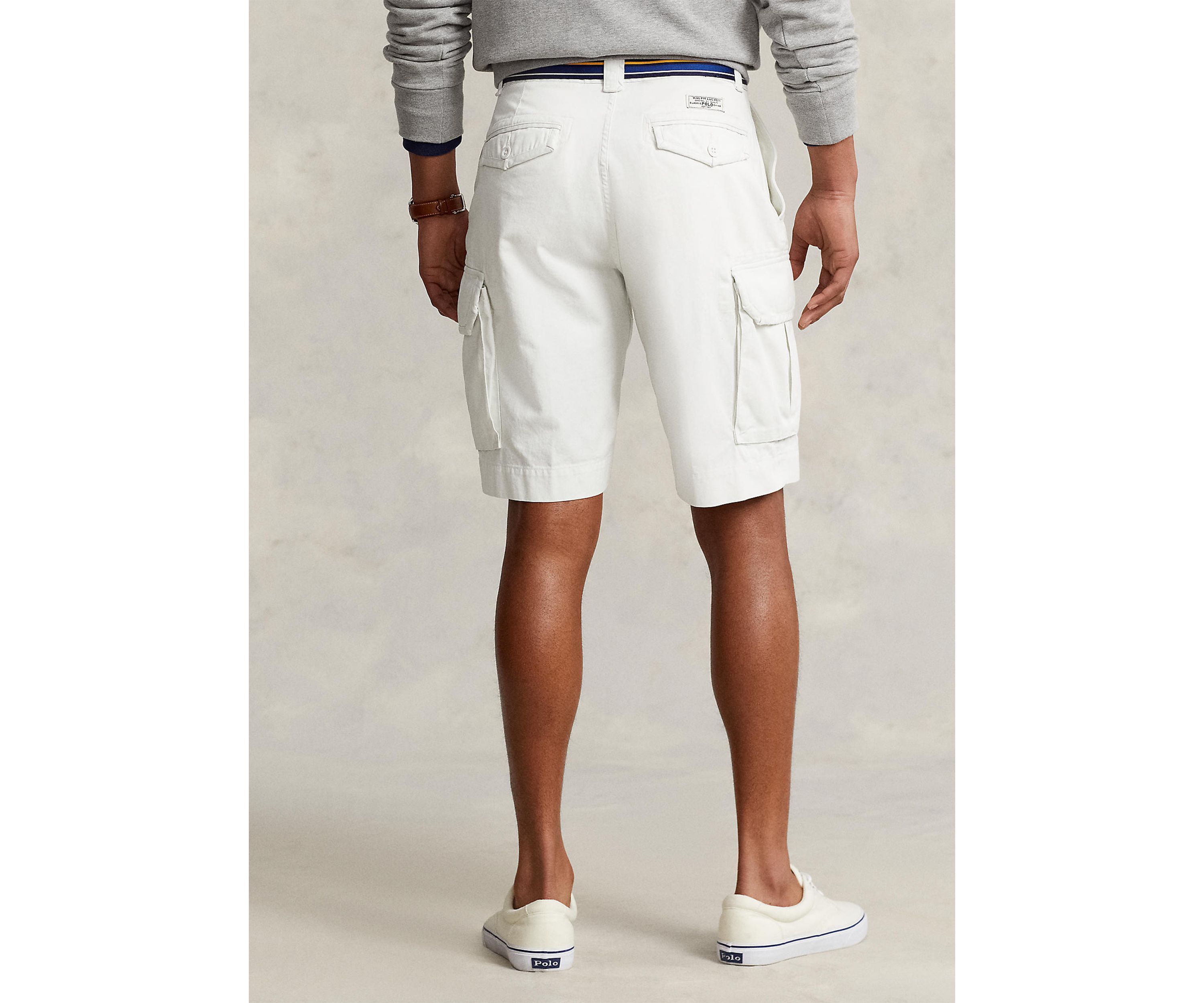 10.5" Relaxed Fit Twill Cargo Shorts 