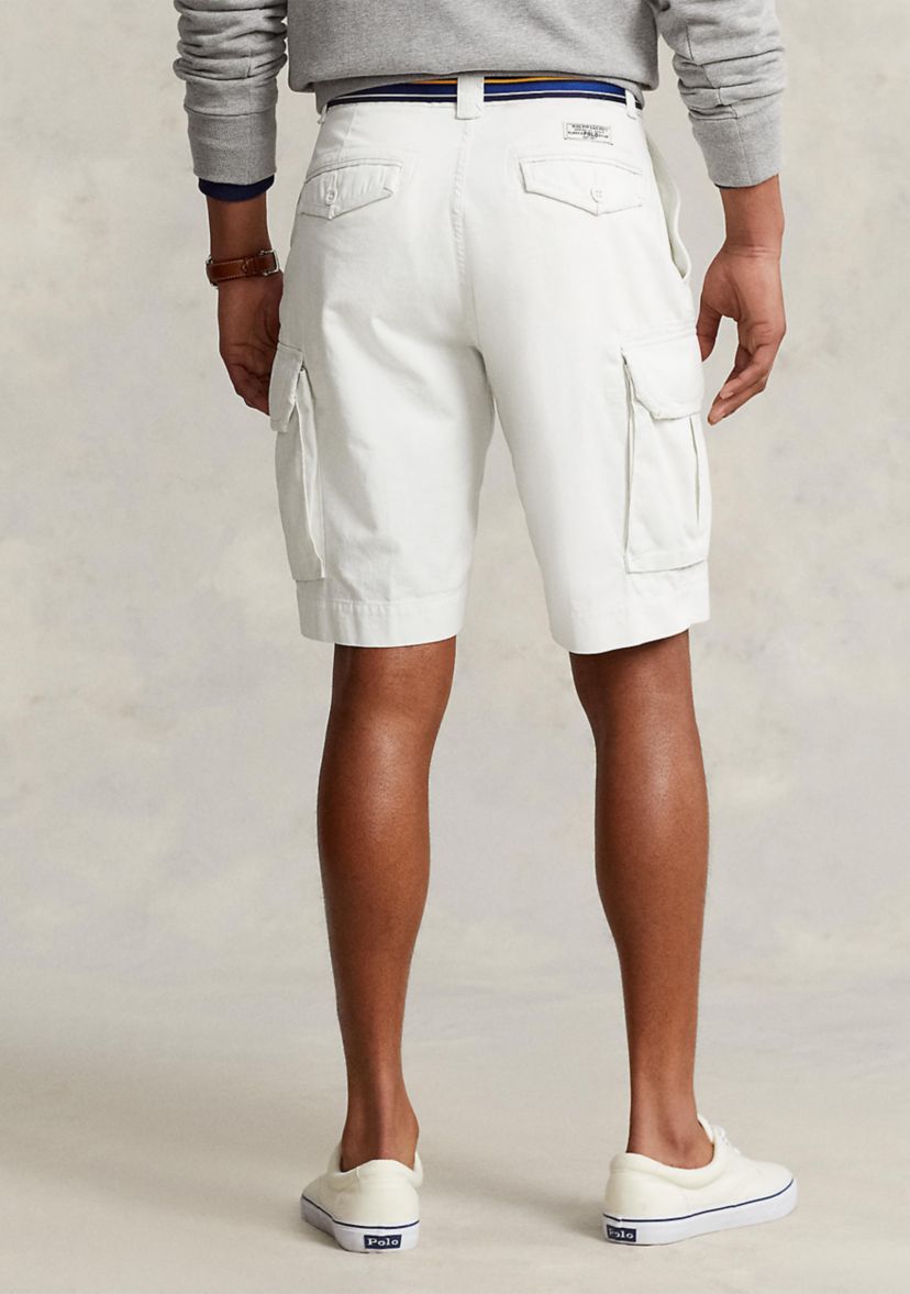 10.5" Relaxed Fit Twill Cargo Shorts 