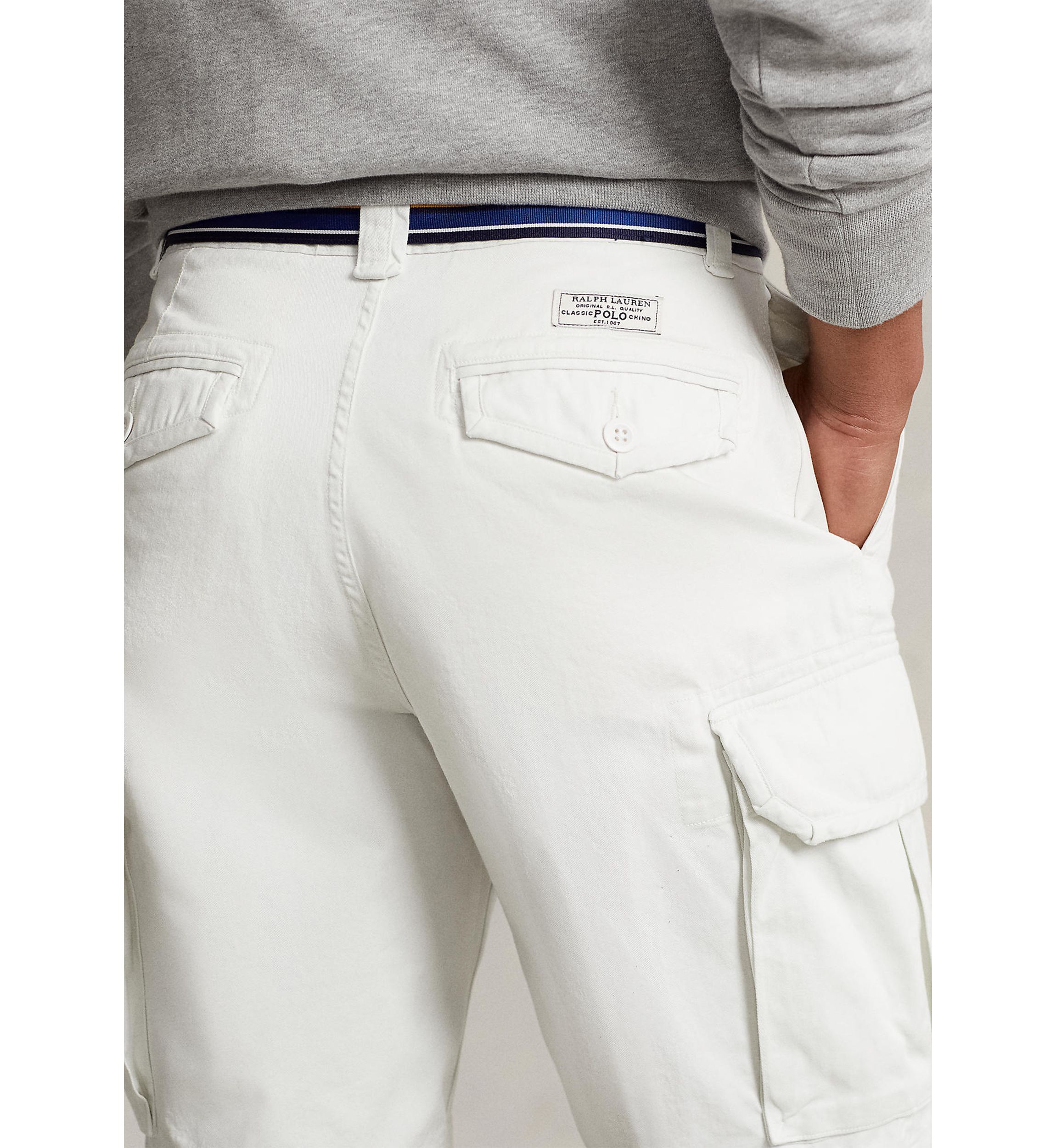 10.5" Relaxed Fit Twill Cargo Shorts 