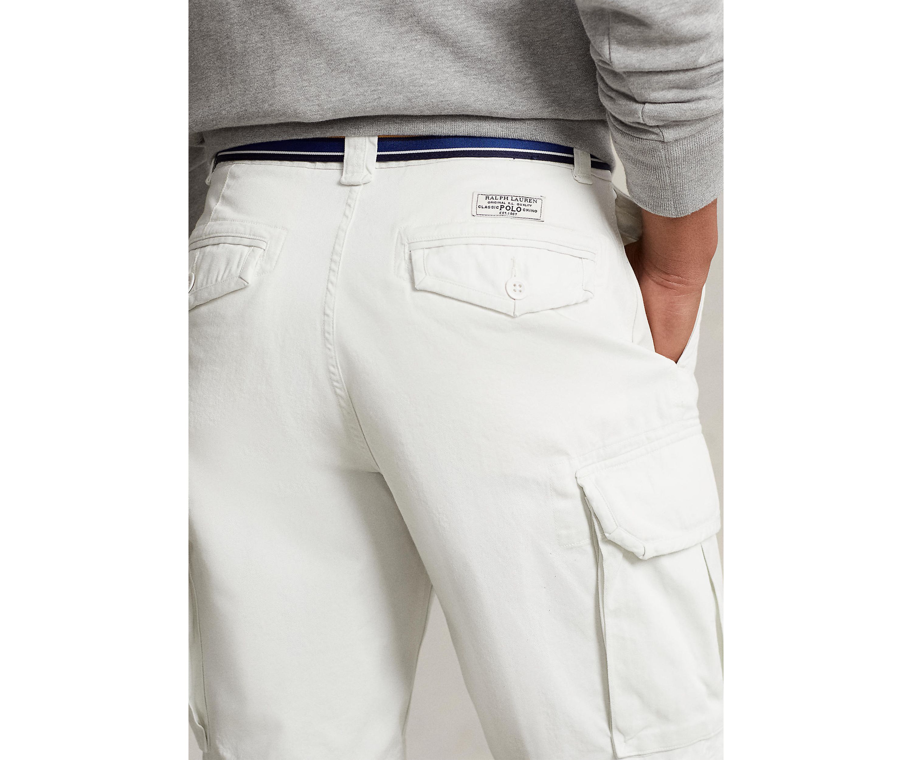 10.5" Relaxed Fit Twill Cargo Shorts 