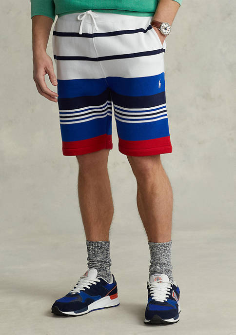 Polo Ralph Lauren 9-Inch Striped Fleece Shorts