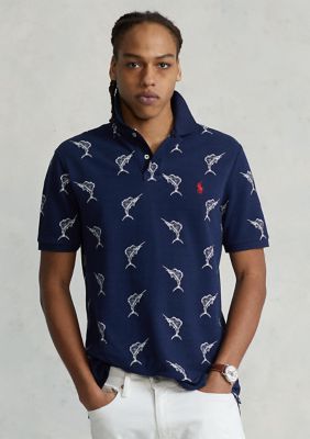 Polo Ralph Lauren Classic Fit Sailfish-Print Mesh Shirt | belk