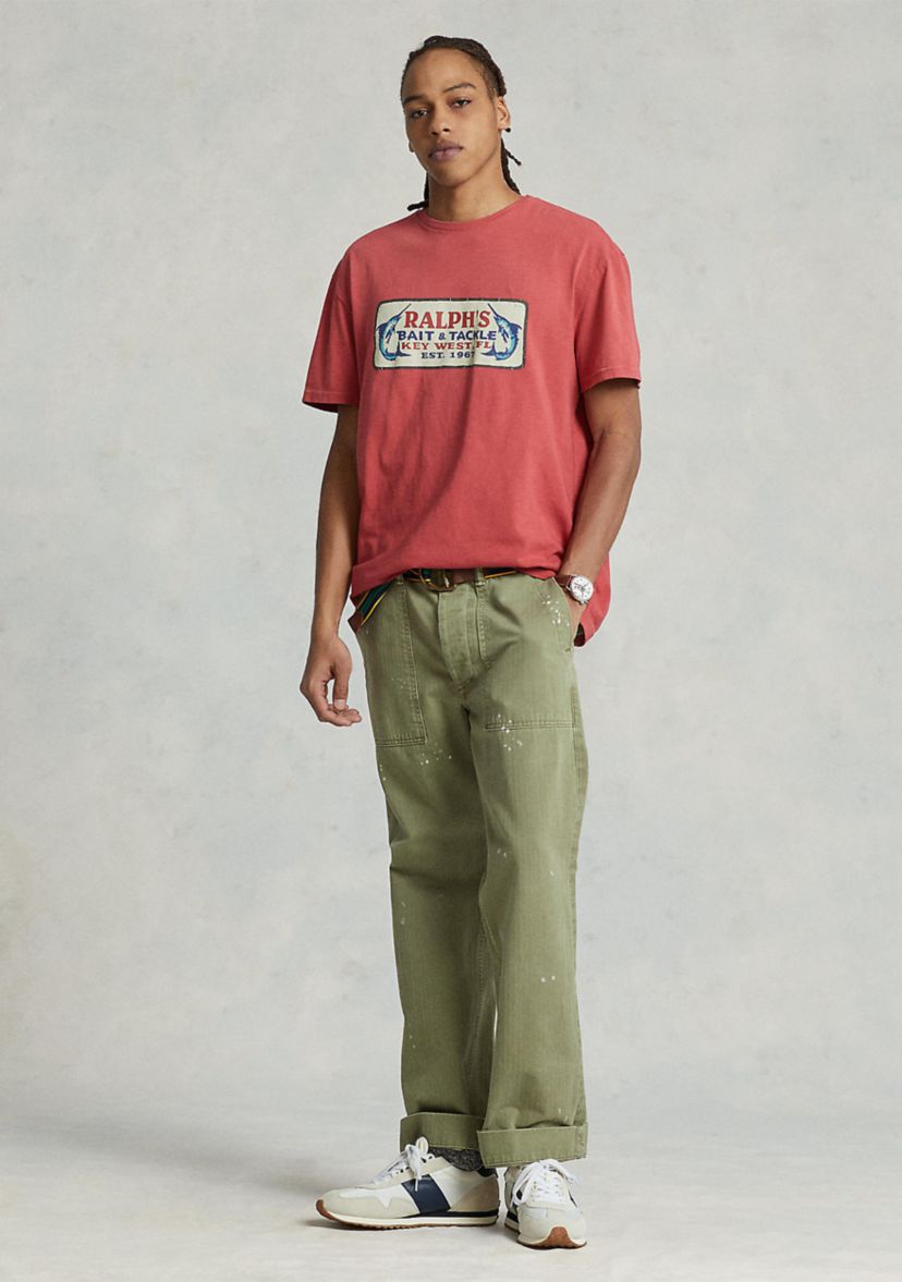 Classic Fit Jersey Graphic T-Shirt