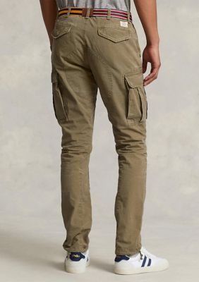 Polo Ralph Lauren Men's Khaki Beige Slim Fit Twill Cargo Pants