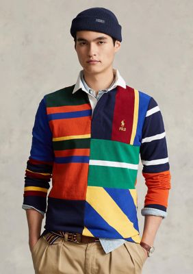 Polo Ralph Lauren Classic Fit Patchwork Rugby Shirt | belk