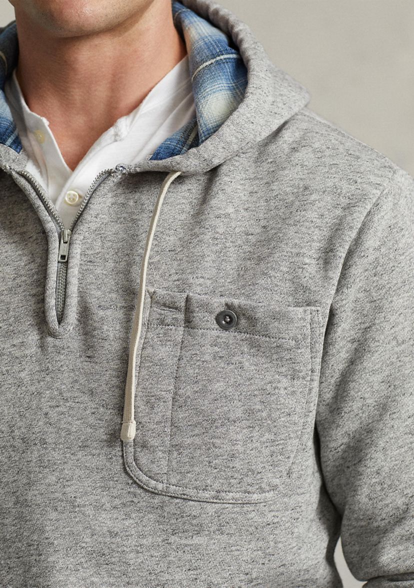 Fleece Quarter Zip Hoodie