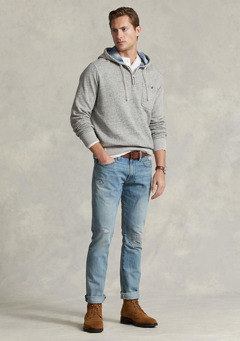 Fleece Quarter Zip Hoodie