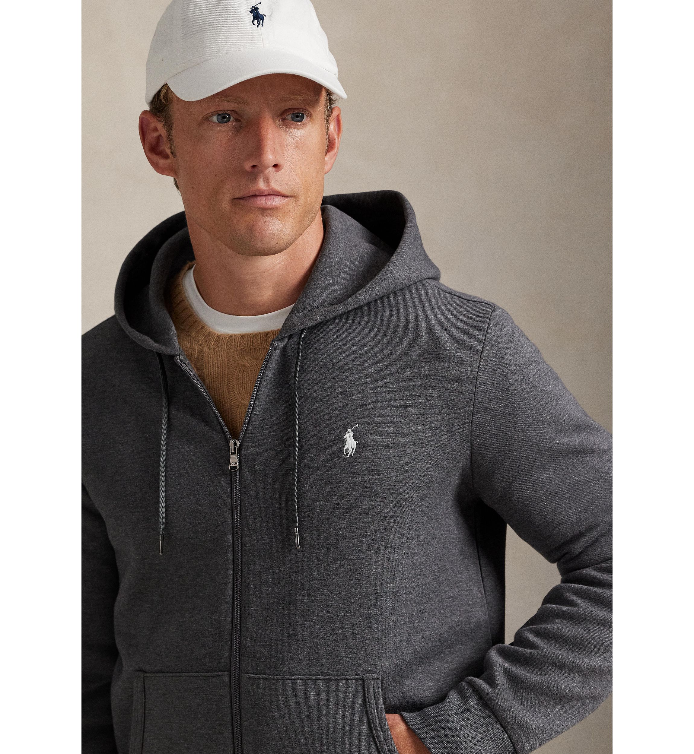 Double-Knit Full-Zip Hoodie