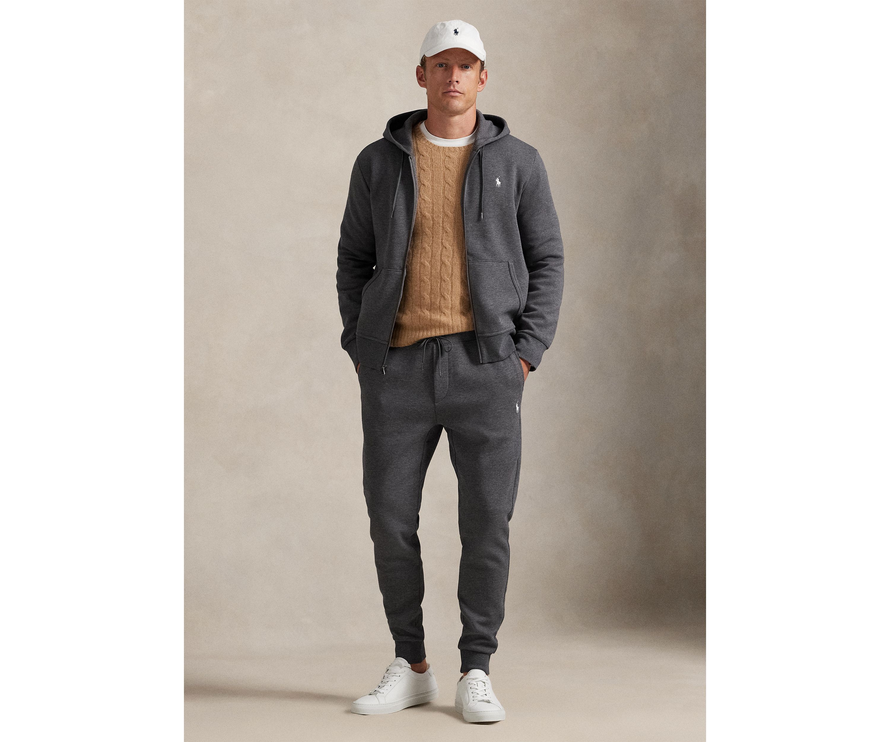 Double-Knit Full-Zip Hoodie