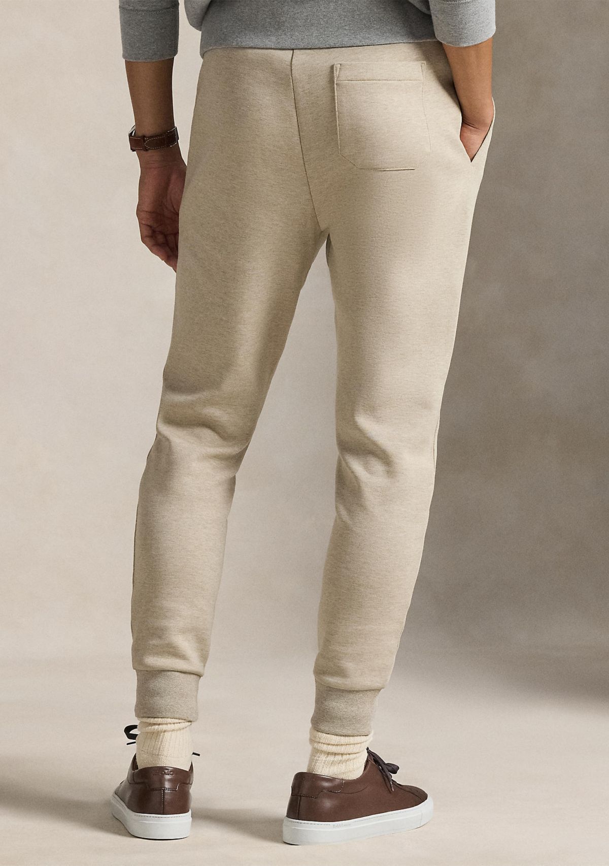 Mens Double-Knit Jogger Pants
