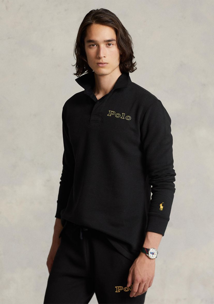Logo Fleece Rugby Shirt