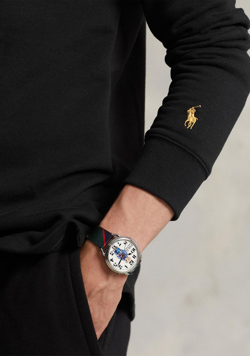 Logo Fleece Rugby Shirt