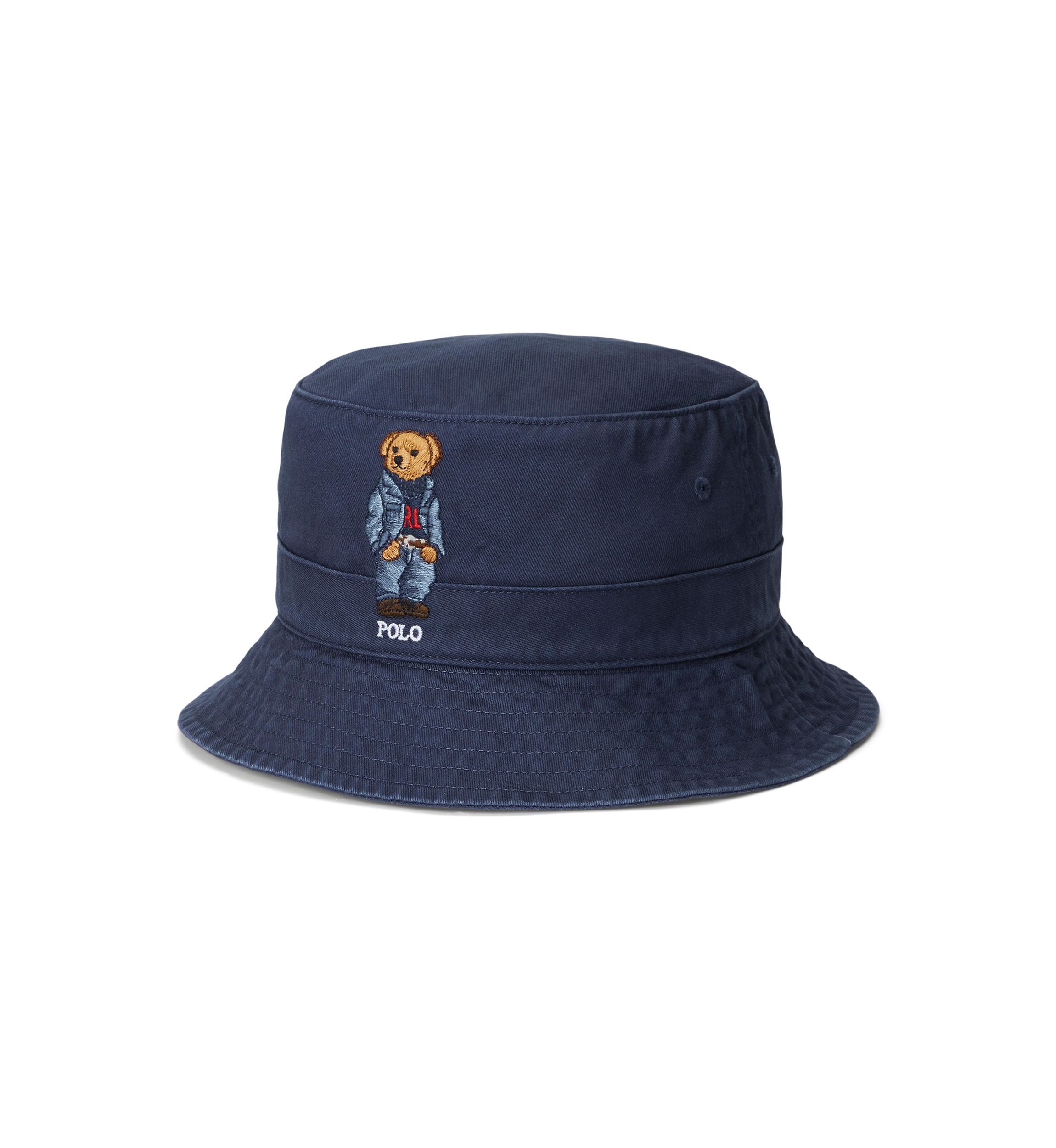 Polo Bear Twill Bucket Hat